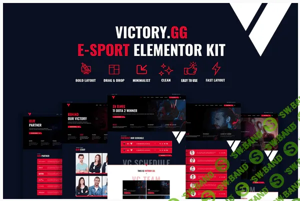 [Themeforest] Victory - Esports & Gaming Elementor Template Kit
