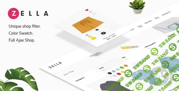 [ThemeForest] Zella v1.3.5 - WooCommerce AJAX WordPress тема