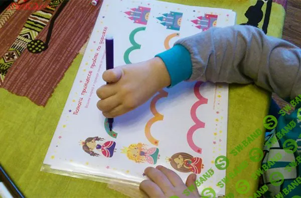 [Тимофеева Софья] Подготовка руки к письму для детей 1-4 года