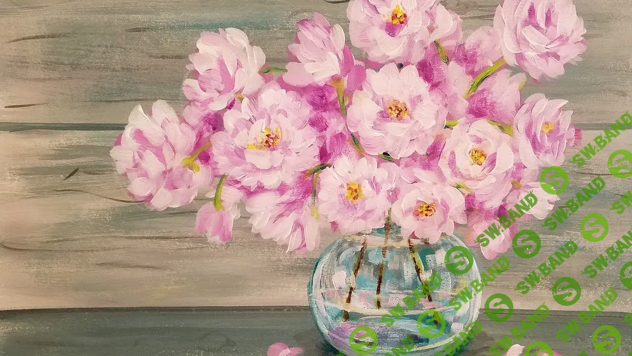 [Udemy] Learn Acrylic Painting Flowers