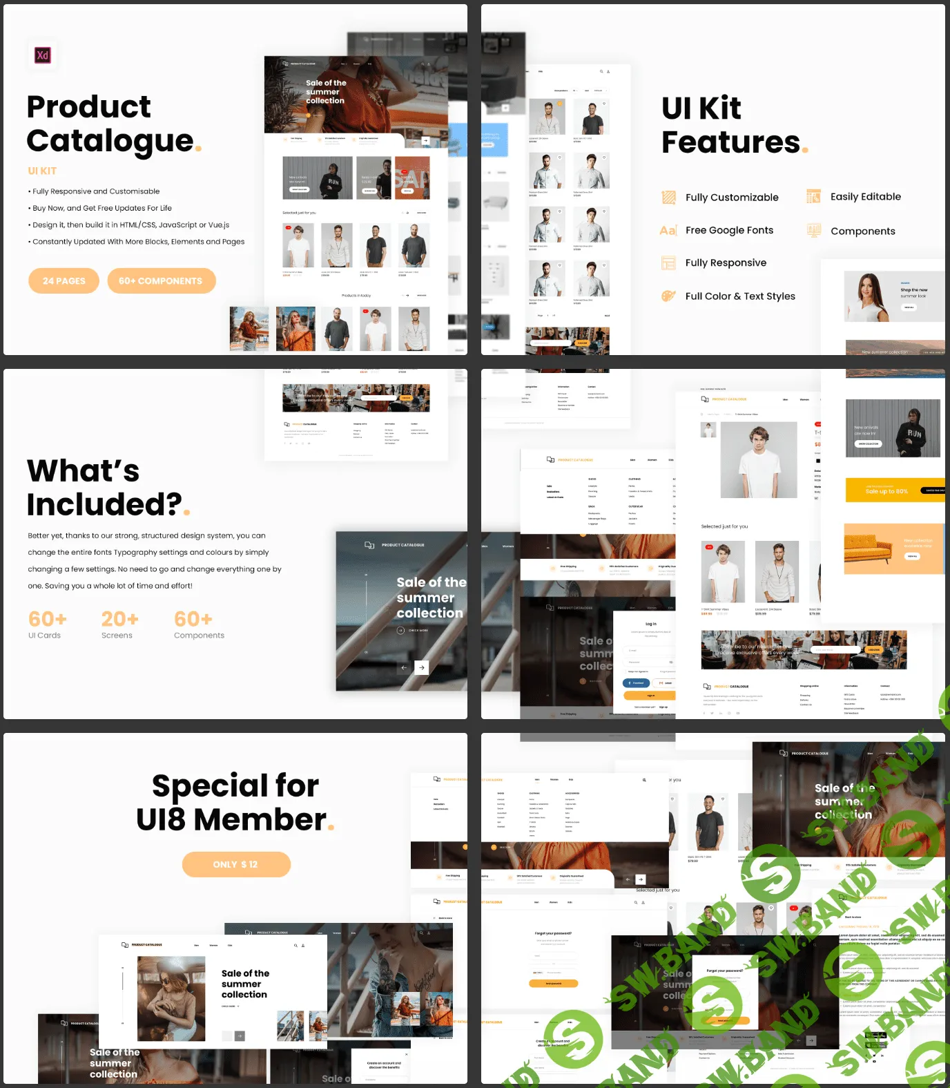 [UI8.net - Azar Nemanli] E-commerce UI Kit