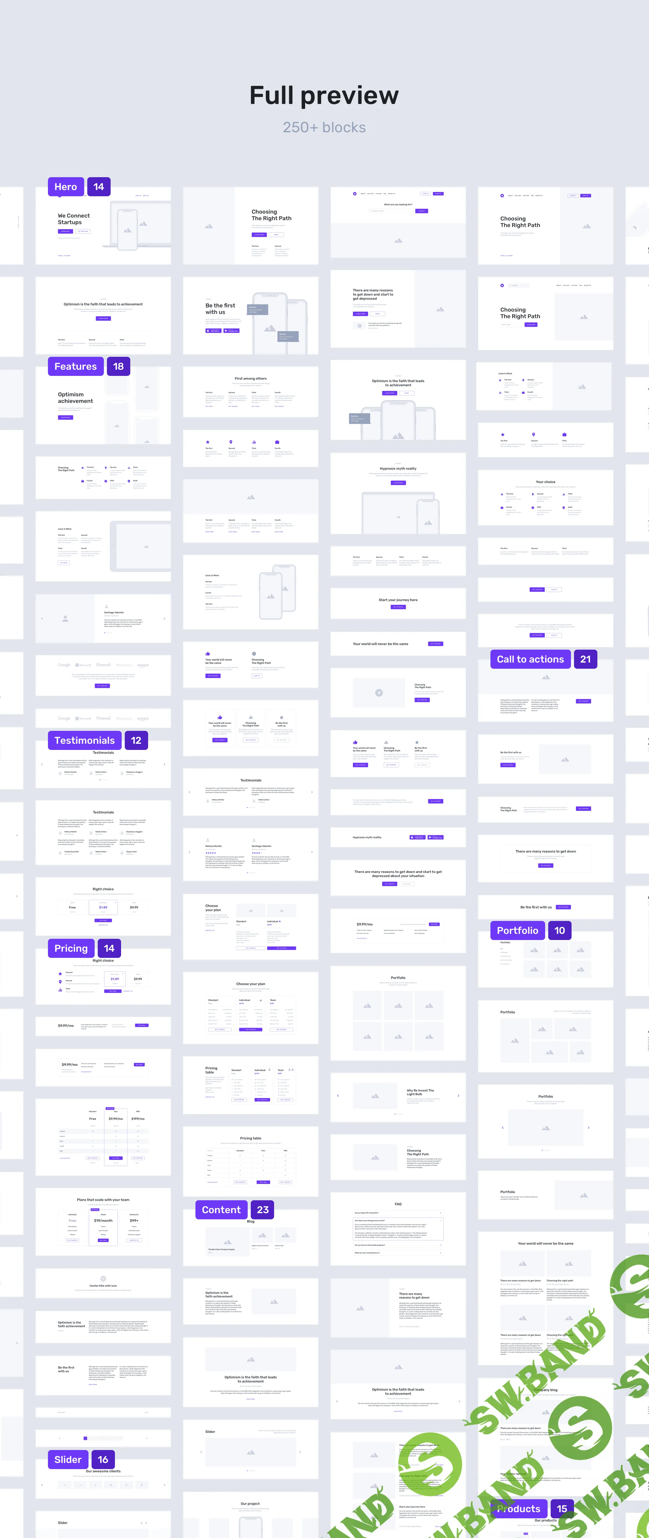 [UI8.net - Denis Abdullin] Containers Web Wireframe Kit