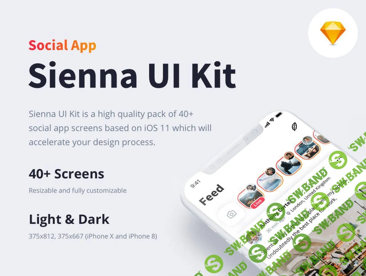 [ui8.net] Sienna iOS UI Kit