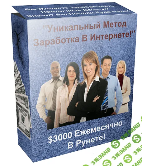 Уникальный метод заработка в интернете. $3000 Ежемесячно В Рунете (2013)