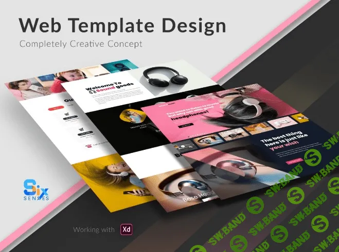 [Uplabs] Creative Web Template Design (2021)