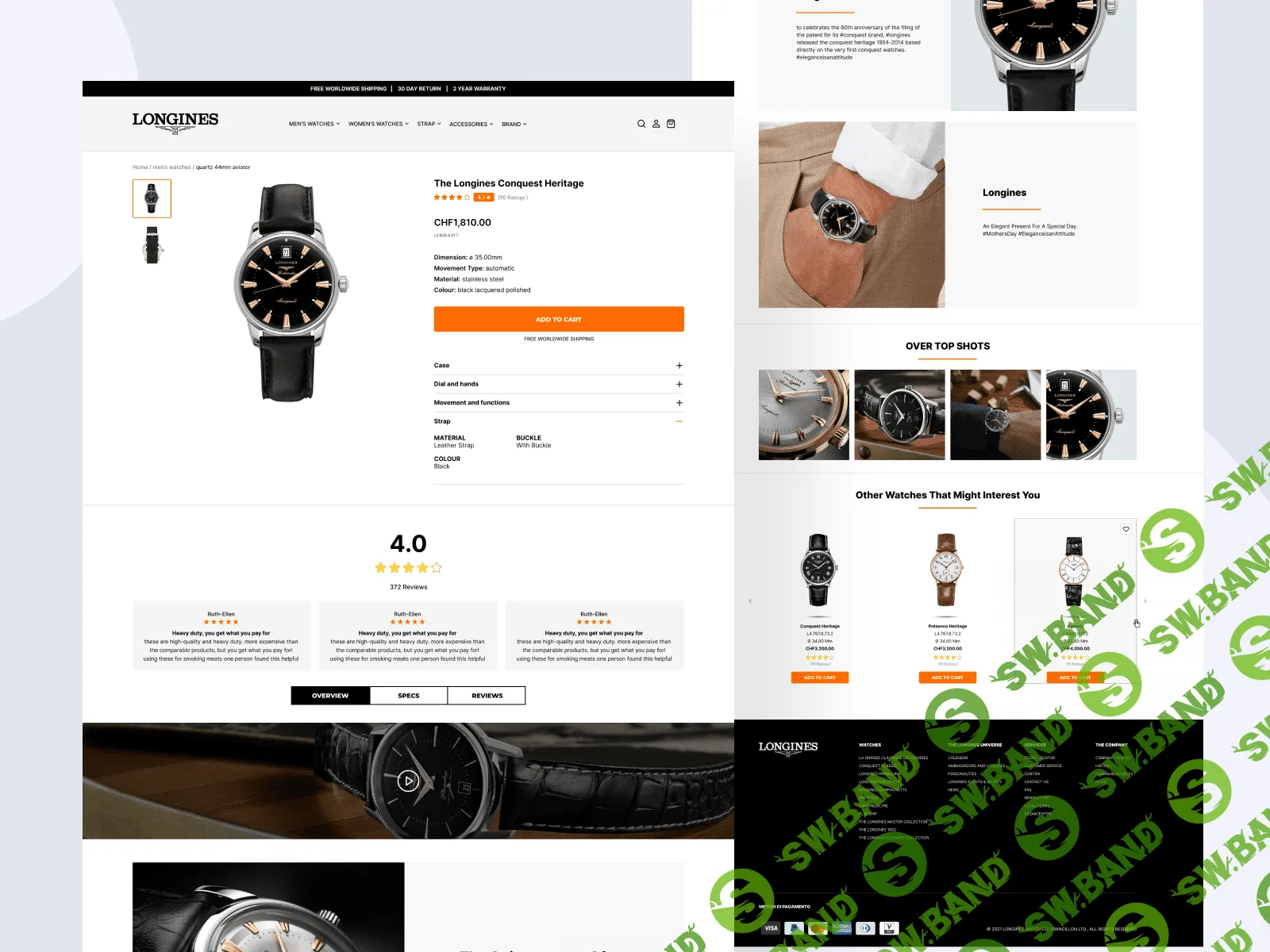[Uplabs] Watch Product detail (2021)