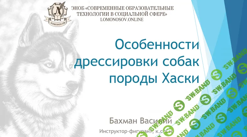 [Василий Бахман] Особенности дрессировки собак породы Хаски (2023)