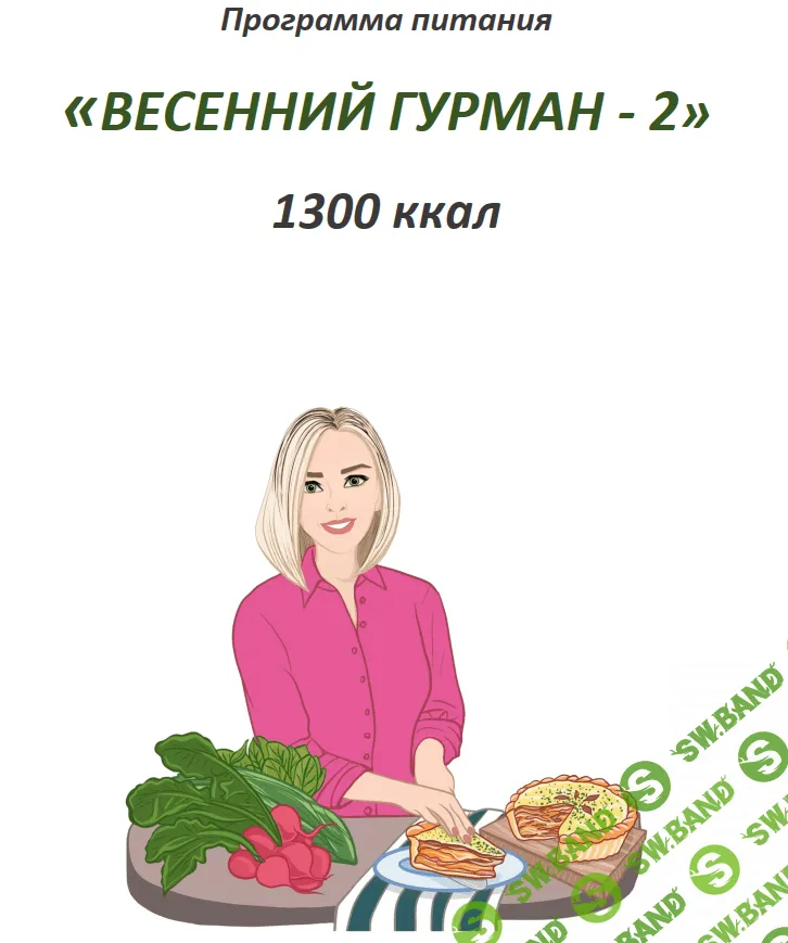 Весенний гурман 2 на 1300 ккал [fit-menu] [Евгения Уварова]