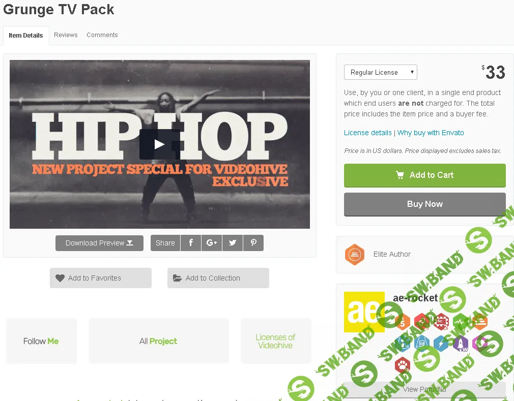[VideoHive] GRUNGE TV PACK