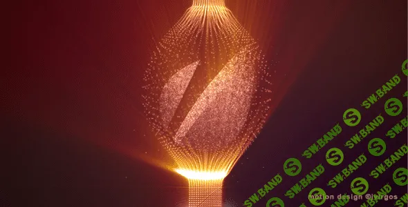 [videohive] Shiny Logo With Elegant Fine Particles 2332405