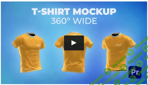 [videohive] T-shirt 360º Wide Mockup Template - Animated Mockup PREMIERE (2021)