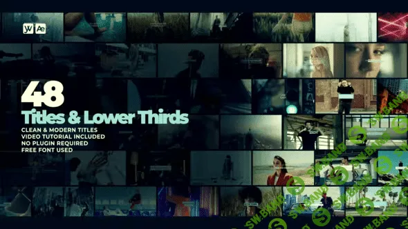 [videohive] Titles & Lower Thirds for After Effects (2022)