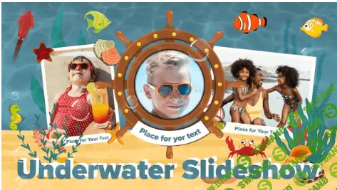 [videohive] Underwater Children’s Slideshow (2022)