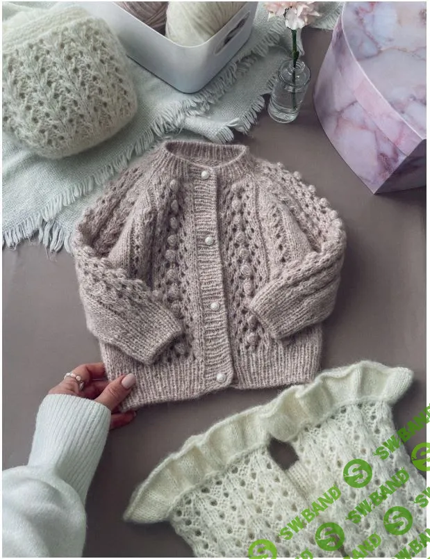 Vintage cardi [lublu.knitwear] [Екатерина Олбут]