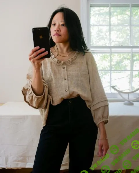 [Vivian Shao Chen] Блуза Vivian Shao Chen Nepheline Blouse. Размеры 1-9 (2025)