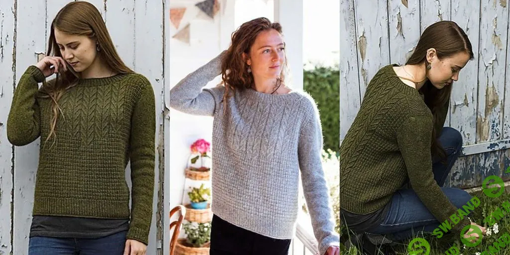 [Вязание] Бесшовный пуловер Brandelhow [Вяжи.ру] [Наташа Хорнби]