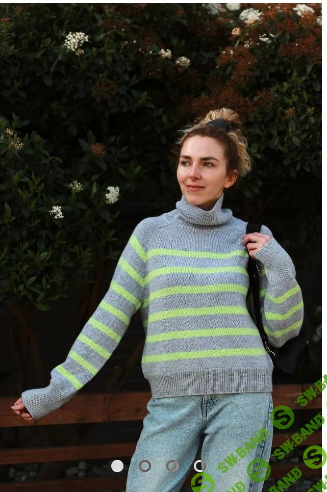 [Вязание] Мастер-класс по вязанию свитера с комбинацией погона и реглана МК London_sweater