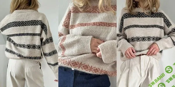 [Вязание] Модный свитер Terracotta [Вяжи.ру] [Lene Holme Samsøe]