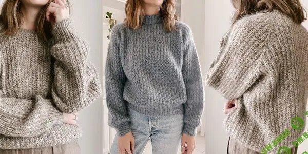 [Вязание] Пуловер полупатентной резинкой Seasons [Вяжи.ру] [Hailey Smedley]