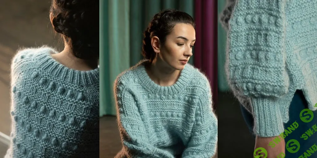 [Вязание] Пуловер с шишечками Feeling Good [Вяжи.ру]