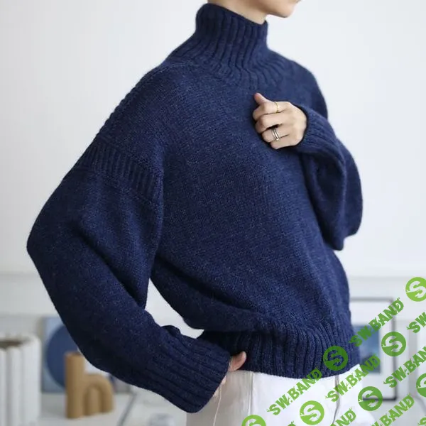 [Вязание] Свитер оверсайз с японским плечом Futura Sweater [Вяжи.ру] [Rui Yamamuro]