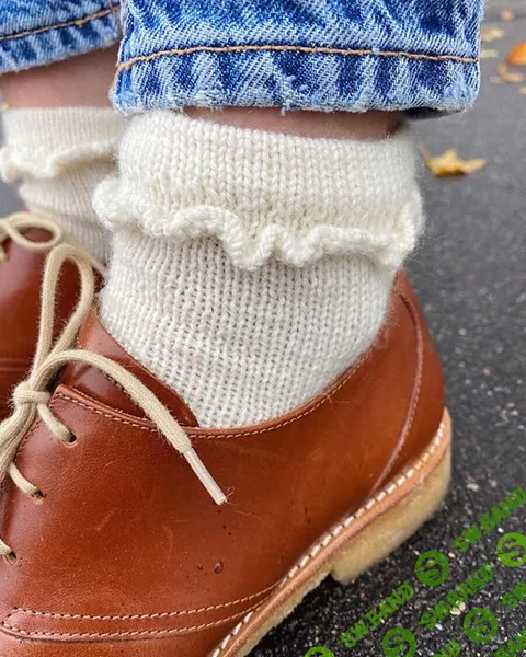 [Вязание] Вязаные носочки Ruffle Socks [Вяжи.ру] [ПетитНит]