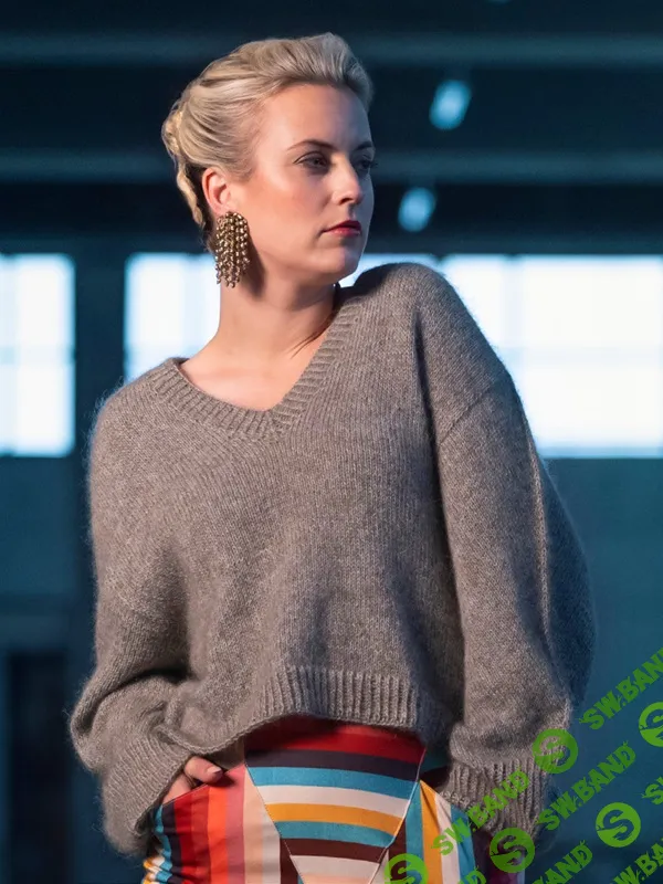 [Вязание] Вязаный оверсайз пуловер Helene [Вяжи.ру] [Sanne Bjerregaard]