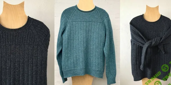 [Вязание] Вязаный спицами мужской пуловер Sonnike [Вяжи.ру] [Lone Kjeldsen]