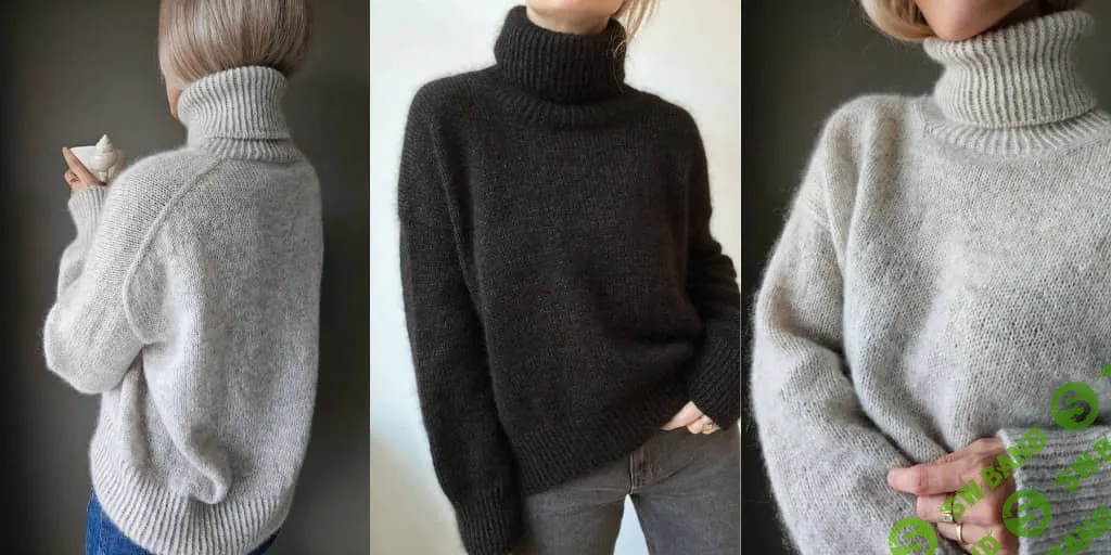 [Вяжи.ру] Свитер оверсайз Sweater No11-light (2023)