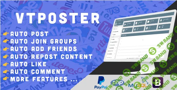 VTPoster - Инструмент для продажи и маркетинга в Facebook