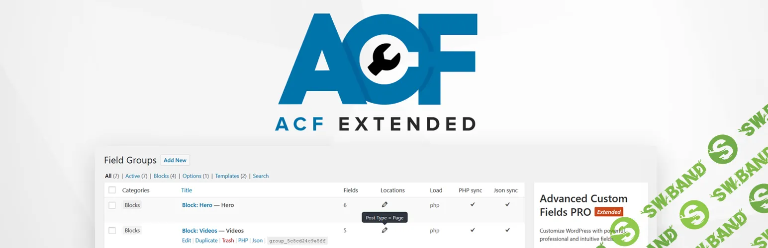 [WP] Advanced Custom Fields: Extended [Konrad Chmielewski]