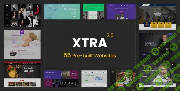 XTRA v3.5 NULLED - универсальный WordPress шаблон