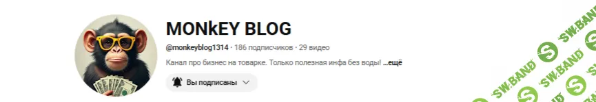 Заработок на рекламе и партнерках YouTube + Telegram [Monkey Blog]