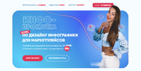 Инфопрокачка: курс ПО ДИЗАЙНУ ИНФОГРАФИКИ
ДЛЯ МАРКЕТПЛЕЙСОВ