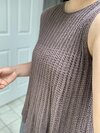 [Вязание] Плиссированный топ, вязаный спицами сверху Pleated Top [вяжи.ру] [Charlotte Tung]